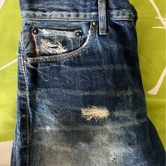 RDD by JACK & JONES | Comfort selvage button fly distressed denim jeans SIZE 31 - Picture 10 of 13